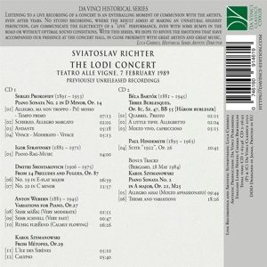 Produktbild: Sviatoslav Richter: Lodi Concert