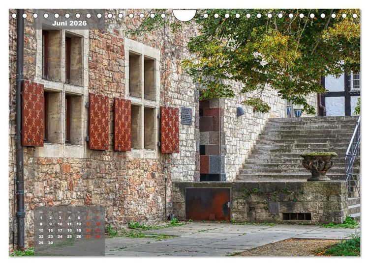 Produktbild: Braunschweiger Bilderbogen (Wandkalender 2026 DIN A4 quer), CALVENDO Monatskalender