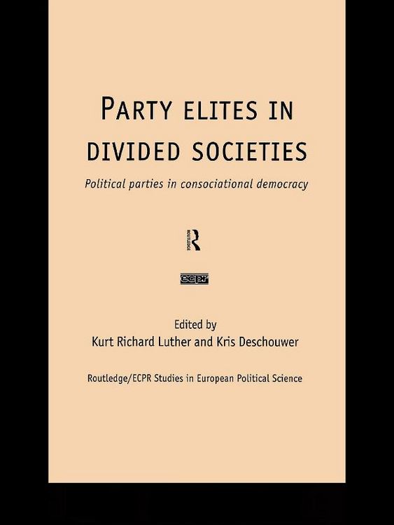 Produktbild: Party Elites in Divided Societies