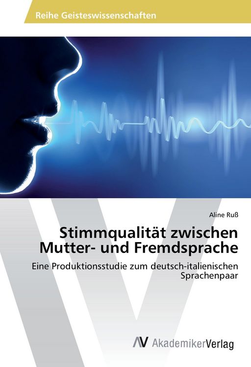 Produktbild: Stimmqualit&auml;t zwischen Mutter- und Fremdsprache