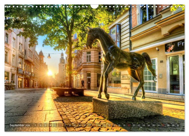 Produktbild: Halle an der Saale - Stadtansichten (Wandkalender 2026 DIN A3 quer), CALVENDO Monatskalender