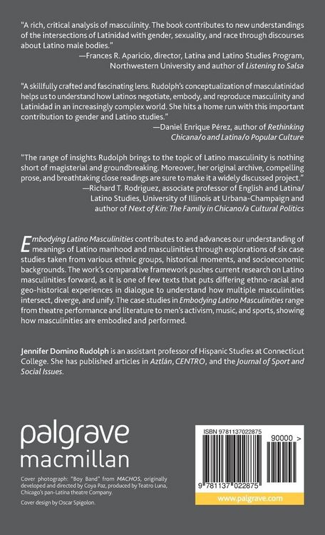 Produktbild: Embodying Latino Masculinities