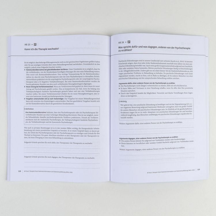 Produktbild: Therapie-Tools Patienteninformation und Patientenaufkl&auml;rung