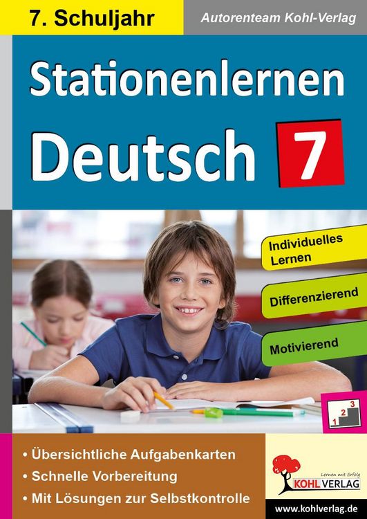 Produktbild: Stationenlernen Deutsch / Klasse 7