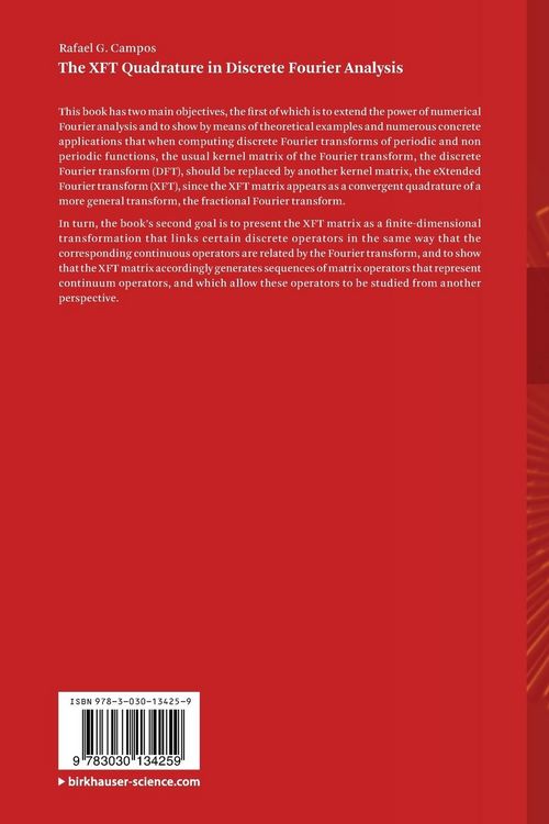 Produktbild: The XFT Quadrature in Discrete Fourier Analysis