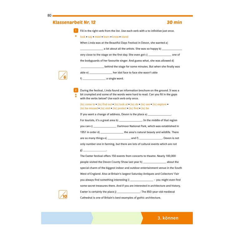 Produktbild: Fit f&uuml;r die Klassenarbeit - Gymnasium Neubearbeitung 2026