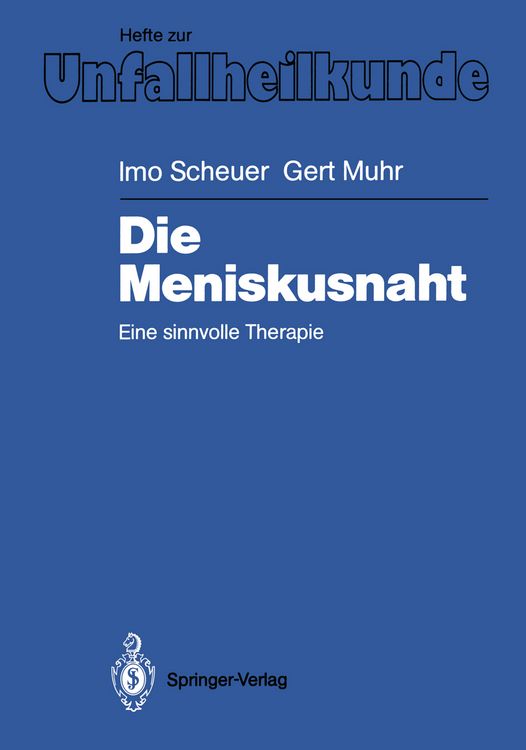 Produktbild: Die Meniskusnaht