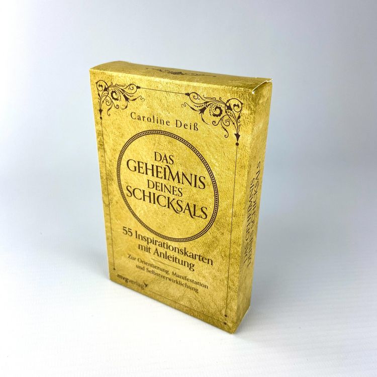 Produktbild: Das Geheimnis deines Schicksals &ndash; 55 Inspirationskarten mit Anleitung