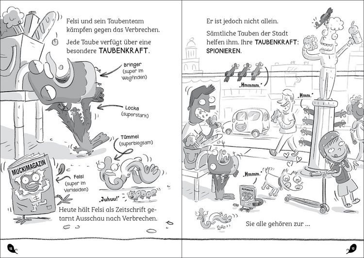 Produktbild: Knallharte Tauben lassen die Katze aus dem Sack (Band 5)