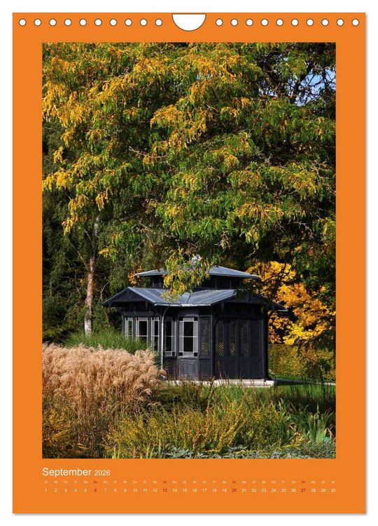 Produktbild: Farbtupferl - Botanischer Garten Augsburg (Wandkalender 2026 DIN A4 hoch), CALVENDO Monatskalender