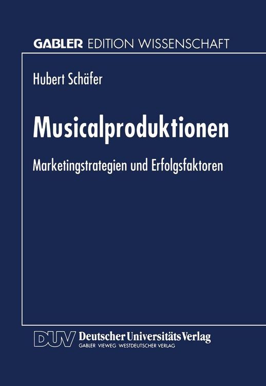 Produktbild: Musicalproduktionen