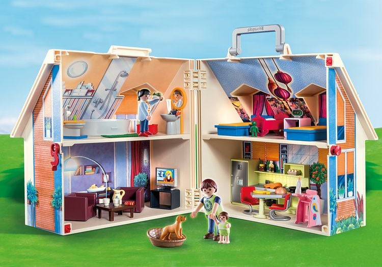 Produktbild: Playmobil&reg; 70985 Mitnehm-Puppenhaus