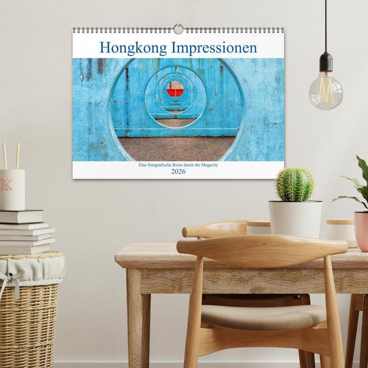 Produktbild: Hongkong Impressionen (Wandkalender 2026 DIN A3 quer), CALVENDO Monatskalender