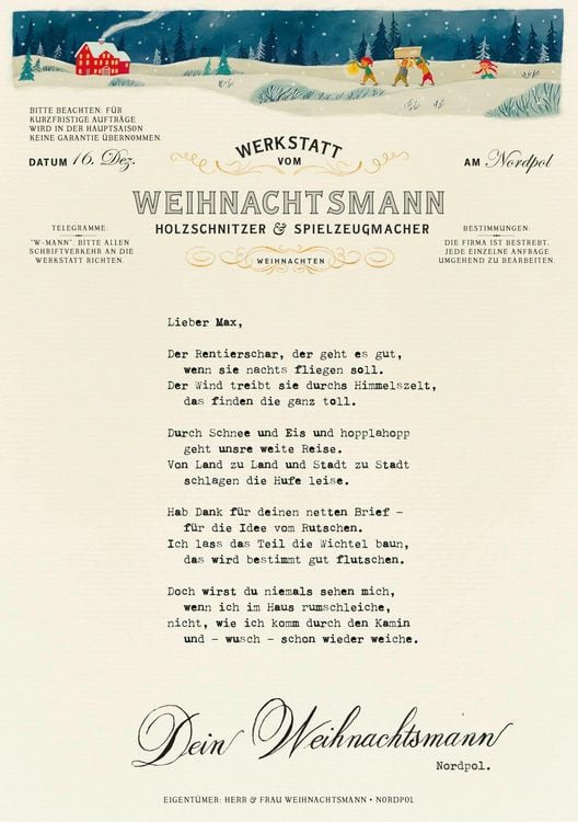 Produktbild: Post vom Weihnachtsmann