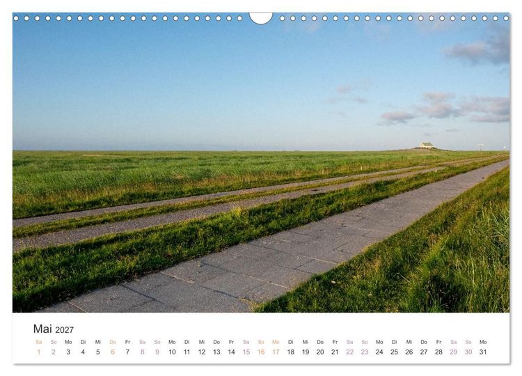Produktbild: Hamburger Hallig - Der Weg ist das Ziel (Wandkalender 2027 DIN A3 quer), CALVENDO Monatskalender