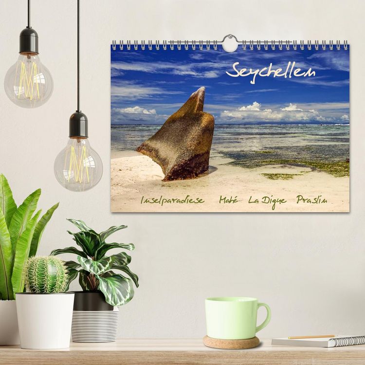 Produktbild: Seychellen - Inselparadiese Mah&eacute; La Digue Praslin (Wandkalender 2026 DIN A4 quer), CALVENDO Monatskalender