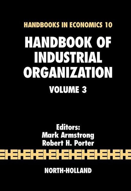 Produktbild: Handbook of Industrial Organization