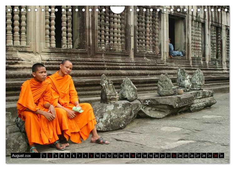 Produktbild: Kambodscha - Angkor Wat (Wandkalender 2026 DIN A4 quer), CALVENDO Monatskalender
