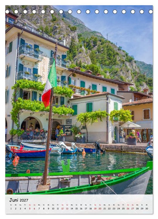 Produktbild: Limone sul Garda - Perle am Westufer des Gardasees (Tischkalender 2027 DIN A5 hoch), CALVENDO Monatskalender
