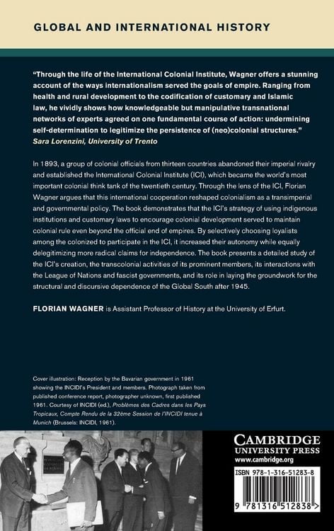 Produktbild: Colonial Internationalism and the Governmentality of Empire, 1893-1982