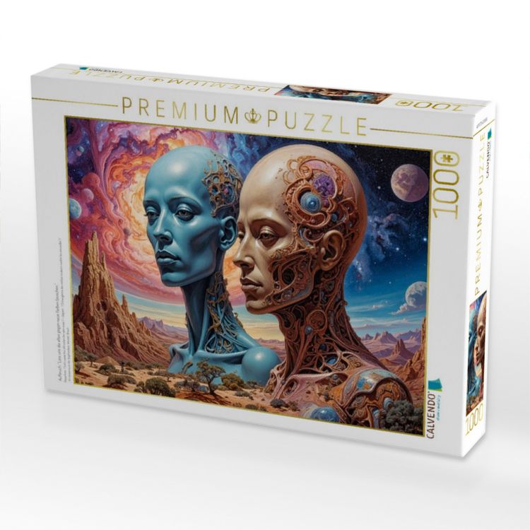 Produktbild: CALVENDO Puzzle Aufbruch: "Lass uns die alten gegen neue Farben tauschen." | 1000 Teile Lege-Gr&ouml;&szlig;e 64x48cm Foto-Puzzle f&uuml;r gl&uuml;ckliche Stunden