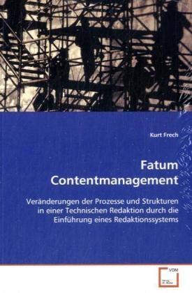 Produktbild: Frech, K: Fatum Contentmanagement