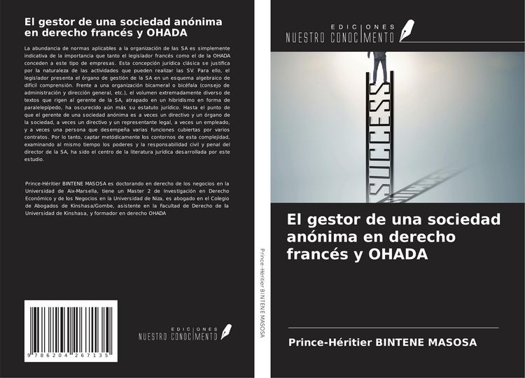 Produktbild: El gestor de una sociedad an&oacute;nima en derecho franc&eacute;s y OHADA