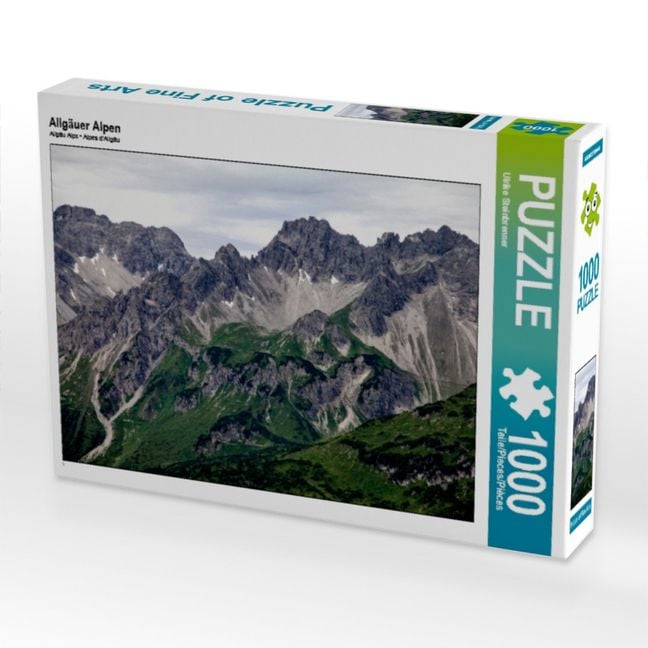 Produktbild: CALVENDO Puzzle Allg&auml;uer Alpen | 1000 Teile Lege-Gr&ouml;&szlig;e 64x48cm Foto-Puzzle f&uuml;r gl&uuml;ckliche Stunden