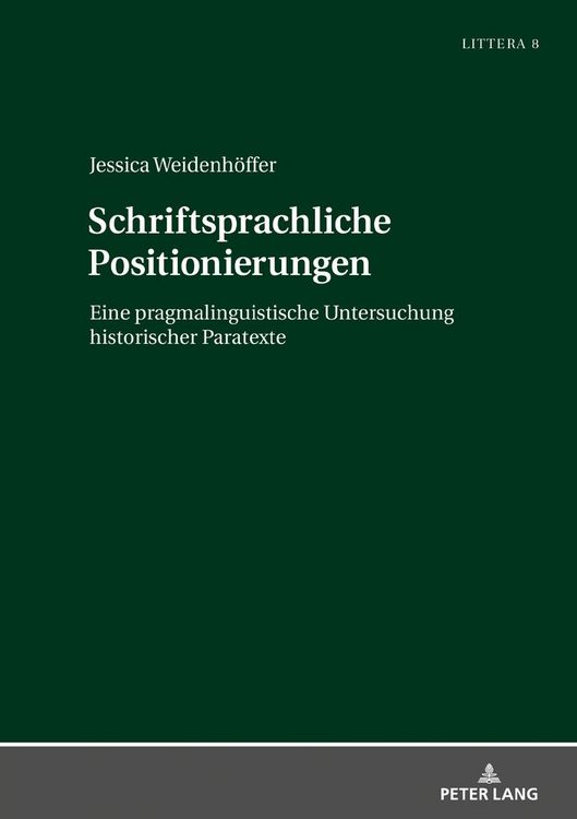 Produktbild: Schriftsprachliche Positionierungen