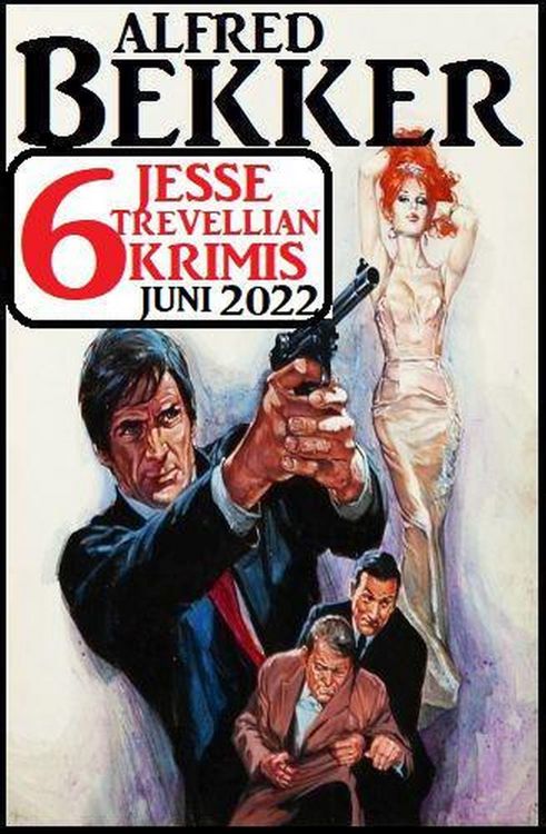 Produktbild: 6 Jesse Trevellian Krimis Juni 2022