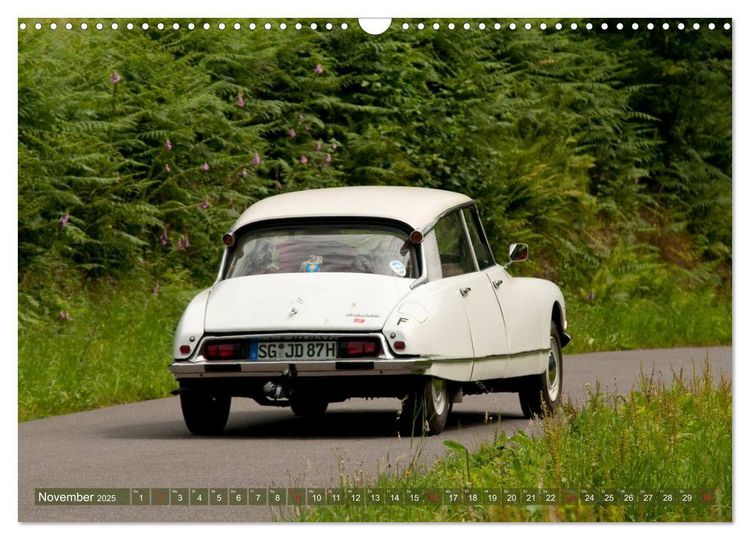 Produktbild: Citro&euml;n DS - G&ouml;ttin in wei&szlig; (Wandkalender 2025 DIN A3 quer), CALVENDO Monatskalender