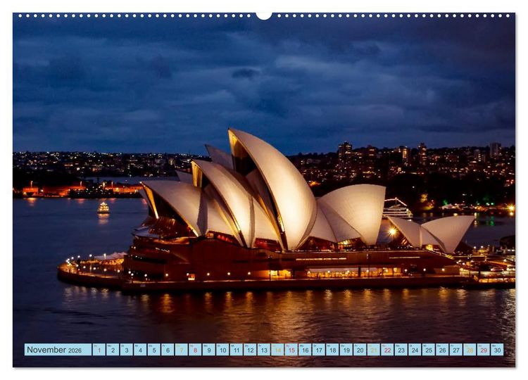Produktbild: St&auml;dte der Welt - Skylines in der Nacht (Wandkalender 2026 DIN A2 quer), CALVENDO Monatskalender
