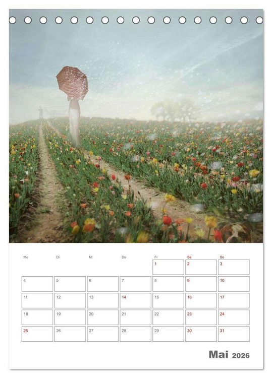 Produktbild: Surrealistische Reisen (Tischkalender 2026 DIN A5 hoch), CALVENDO Monatskalender