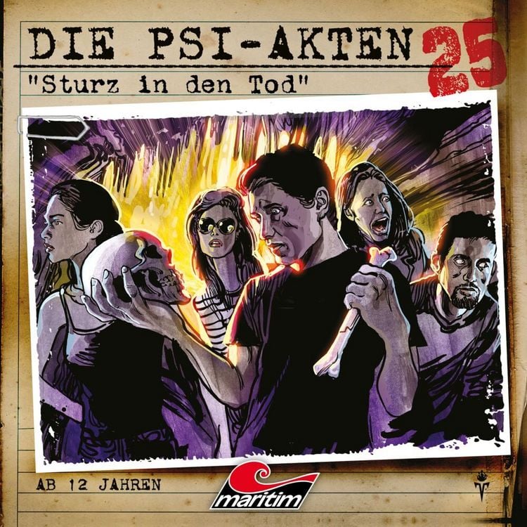 Produktbild: Die PSI-Akten - Sturz in den Tod,1 Audio-CD