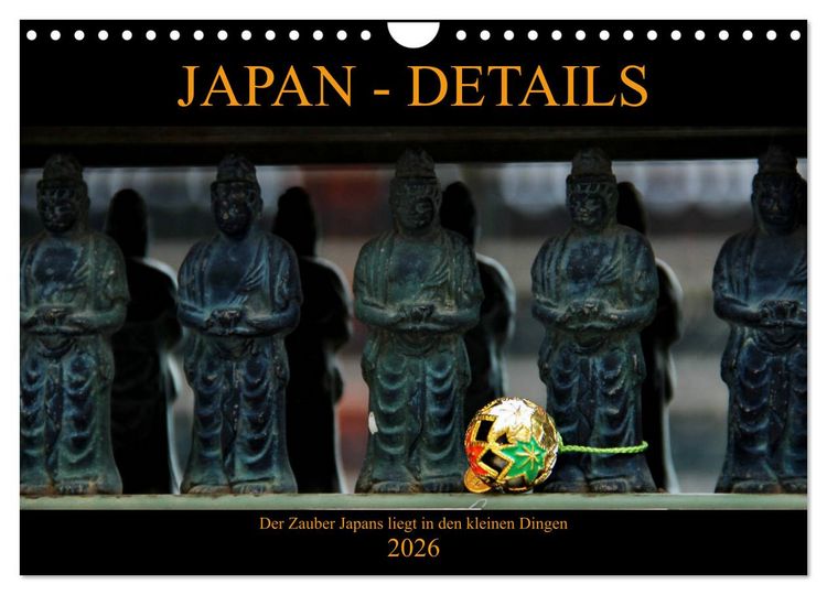 Produktbild: Japan - Details (Wandkalender 2026 DIN A4 quer), CALVENDO Monatskalender
