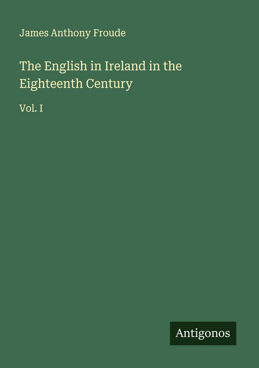 Produktbild: The English in Ireland in the Eighteenth Century
