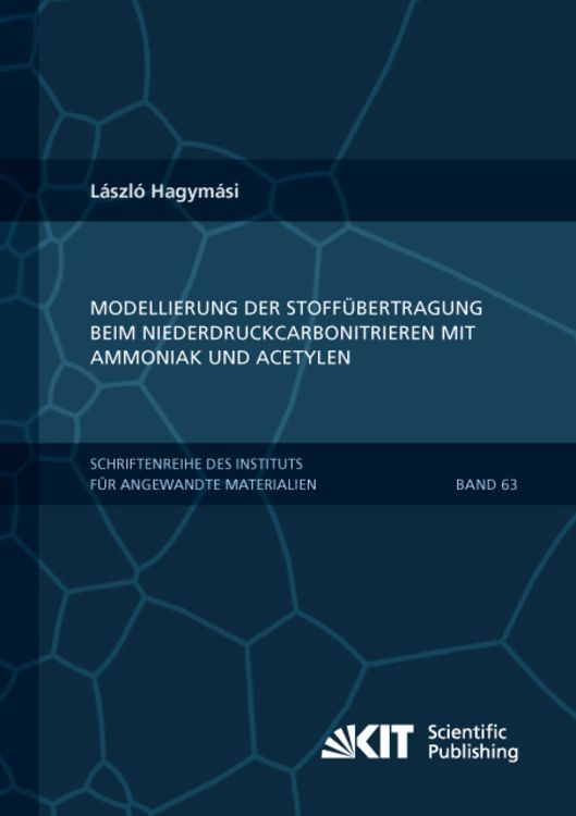 Produktbild: Modellierung der Stoff&uuml;bertragung beim Niederdruckcarbonitrieren mit Ammoniak und Acetylen