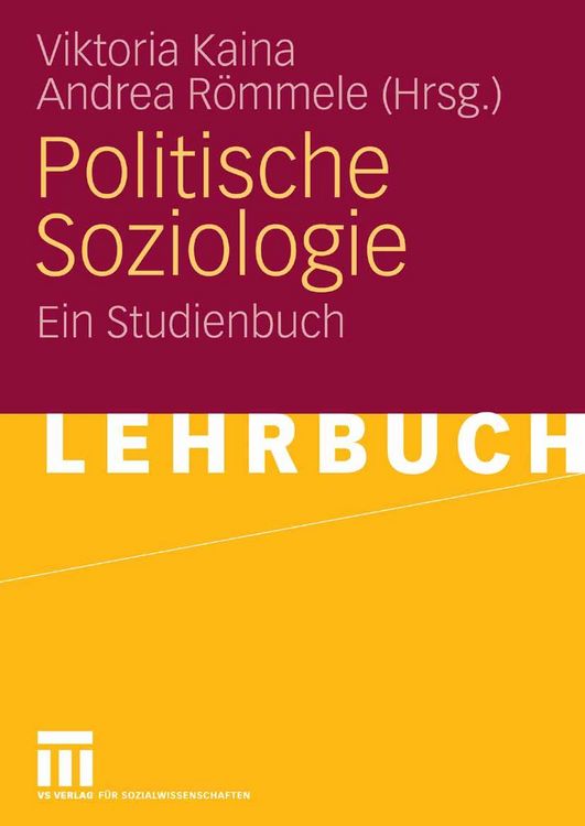 Produktbild: Politische Soziologie