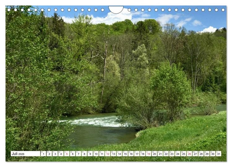 Produktbild: Zauberhaftes Mangfalltal (Wandkalender 2026 DIN A4 quer), CALVENDO Monatskalender