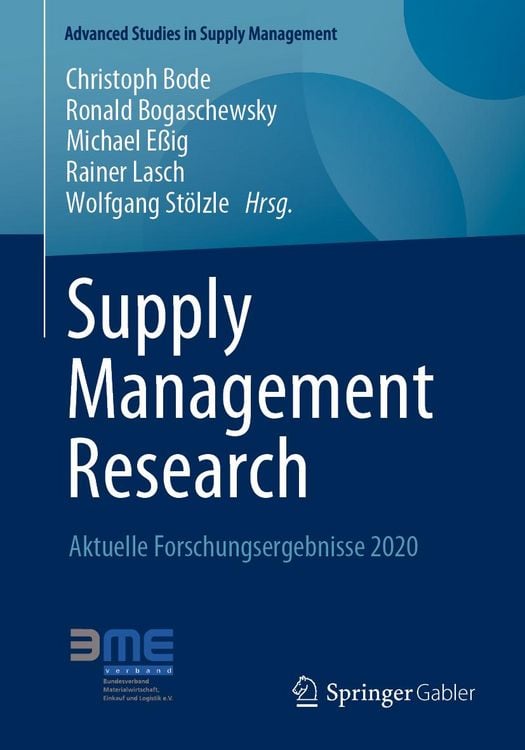 Produktbild: Supply Management Research