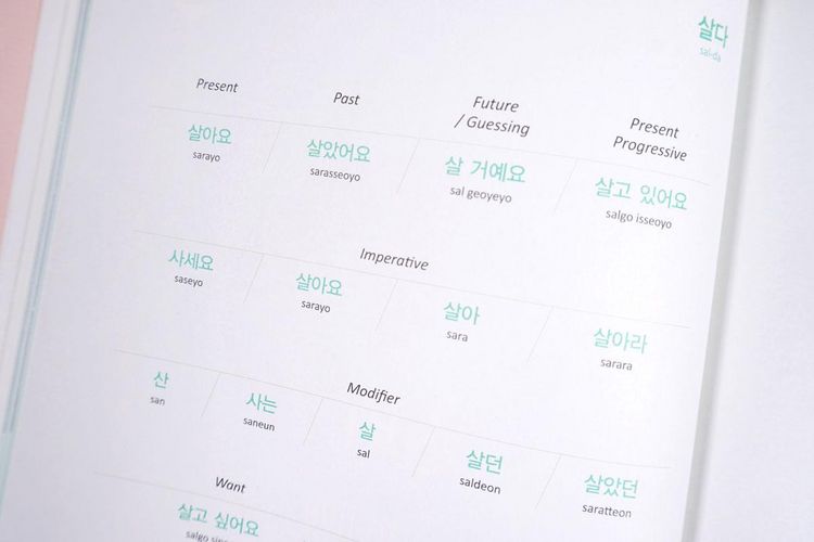 Produktbild: The Korean Verbs Guide