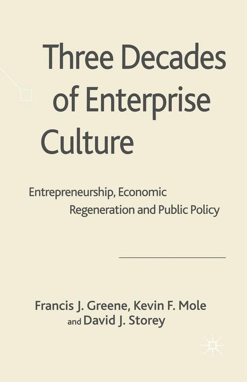 Produktbild: Three Decades of Enterprise Culture?