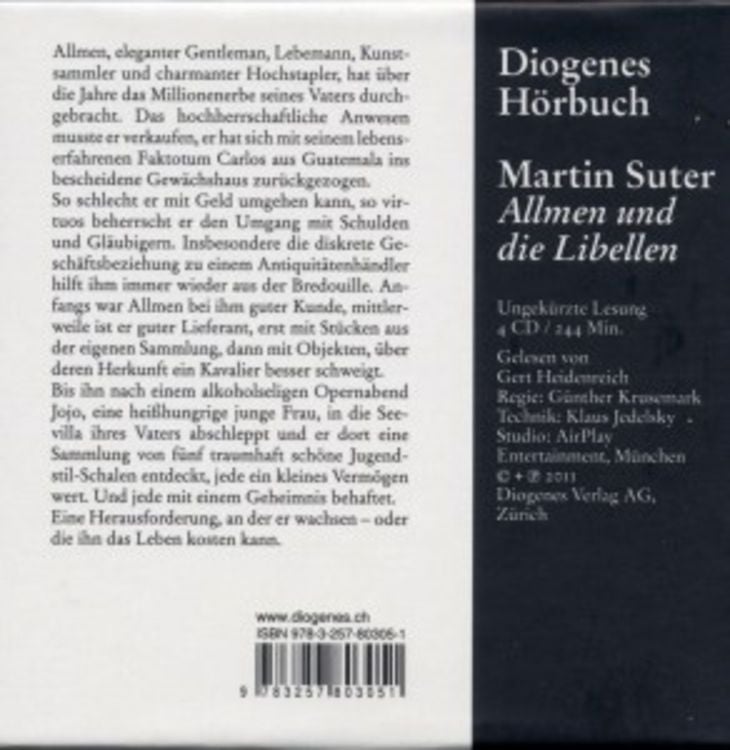 Produktbild: Allmen und die Libellen,  Band 1