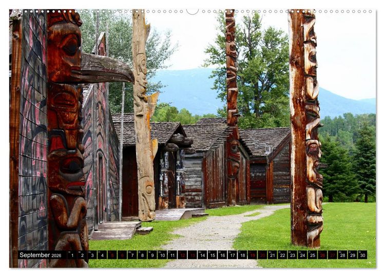 Produktbild: Auf den Spuren der Indianer - Unterwegs in Nordamerika (Wandkalender 2026 DIN A2 quer), CALVENDO Monatskalender
