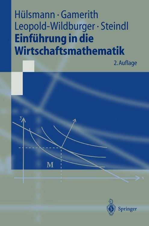 Produktbild: Einf&uuml;hrung in die Wirtschaftsmathematik