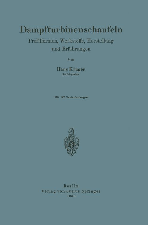 Produktbild: Dampfturbinenschaufeln