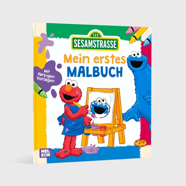Produktbild: Sesamstra&szlig;e: Mein erstes Malbuch