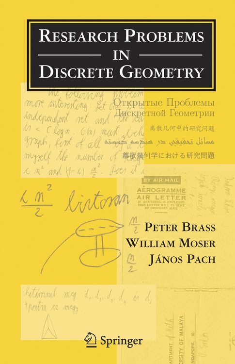Produktbild: Research Problems in Discrete Geometry