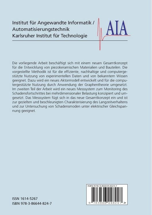Produktbild: Neue Methodik zur Modellierung und zum Entwurf keramischer Aktorelemente