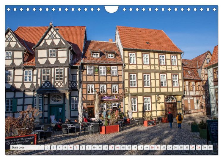 Produktbild: Sachsen-Anhalt - Eine Sch&ouml;nheit in der Mitte Deutschlands (Wandkalender 2026 DIN A4 quer), CALVENDO Monatskalender